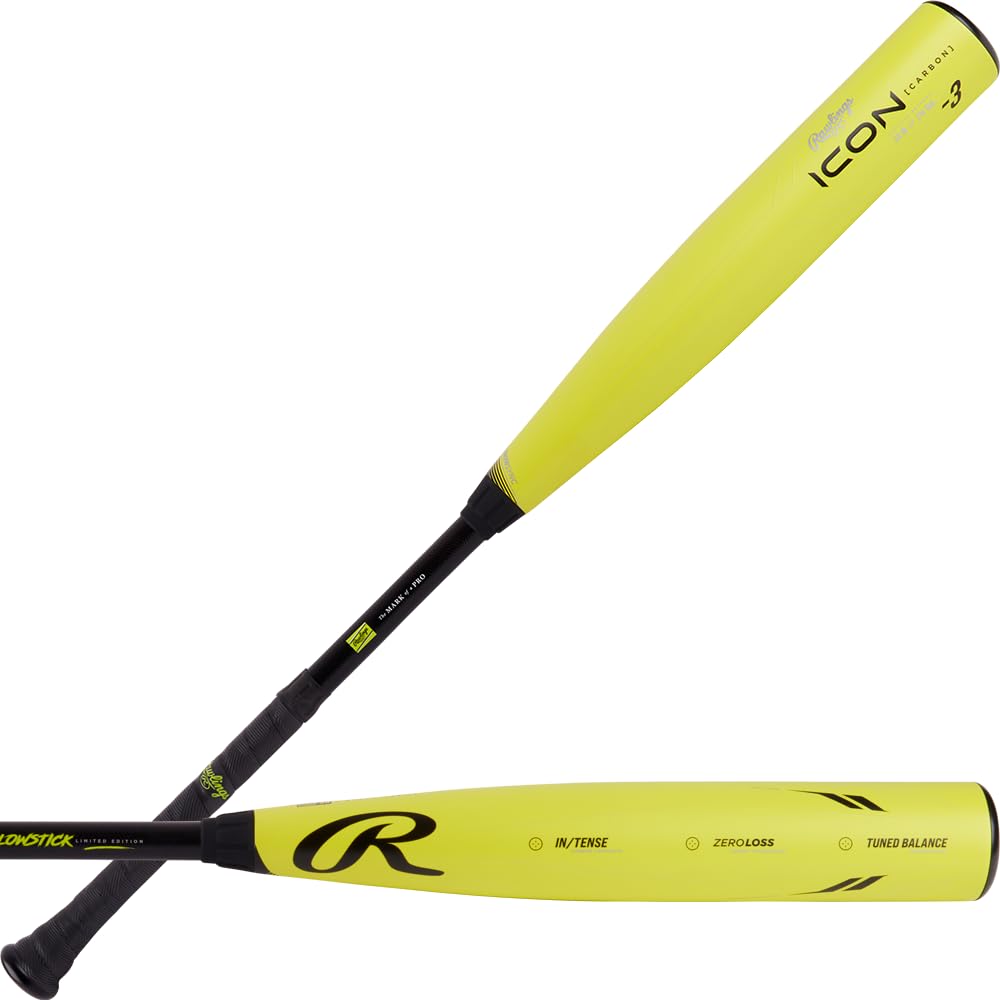 Rawlings | ICON GLOWSTICK Baseball Bat | BBCOR