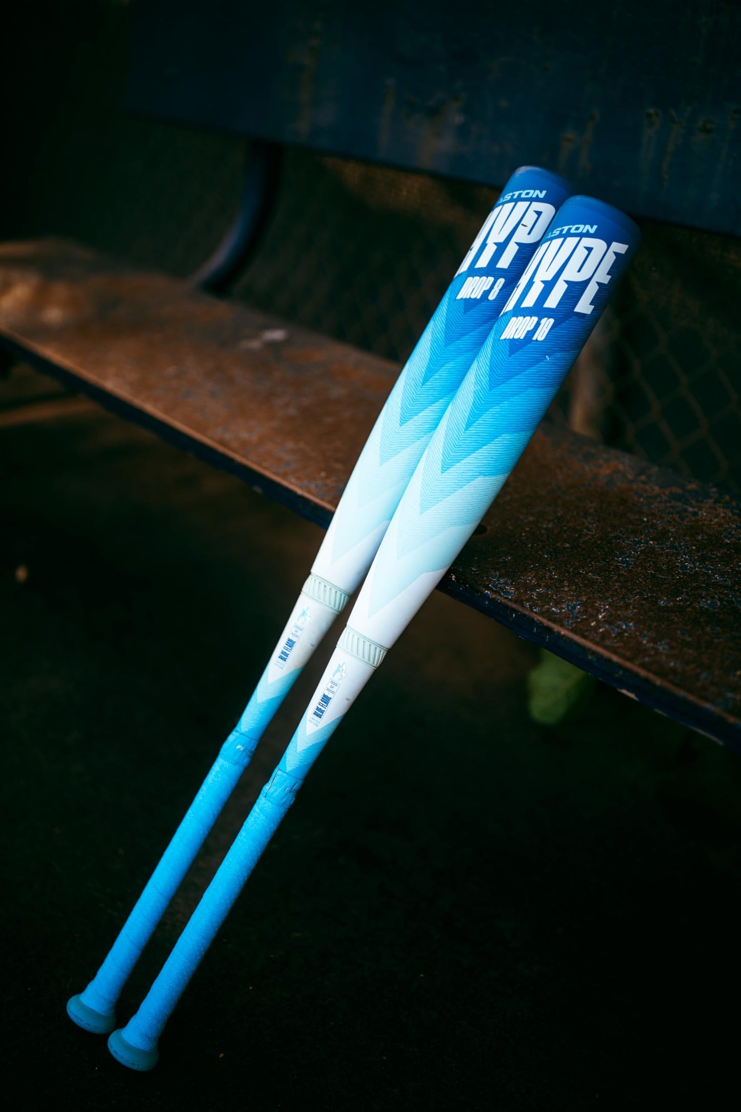 Easton | 2024 | HYPE FIRE Baseball Bat | USSSA | 2 3/4" Barrel | Blue