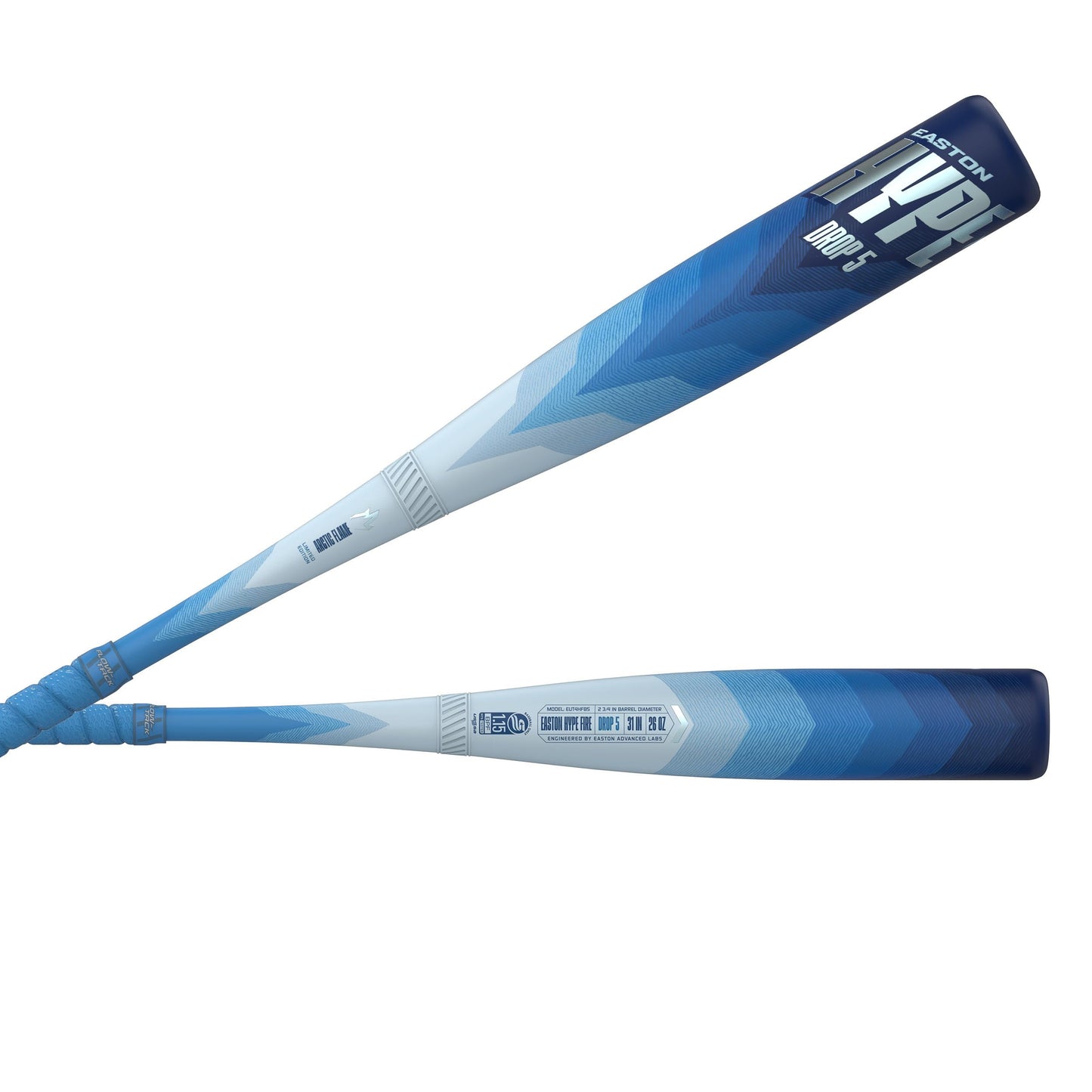 Easton | 2024 | HYPE FIRE Baseball Bat | USSSA | 2 3/4" Barrel | Blue