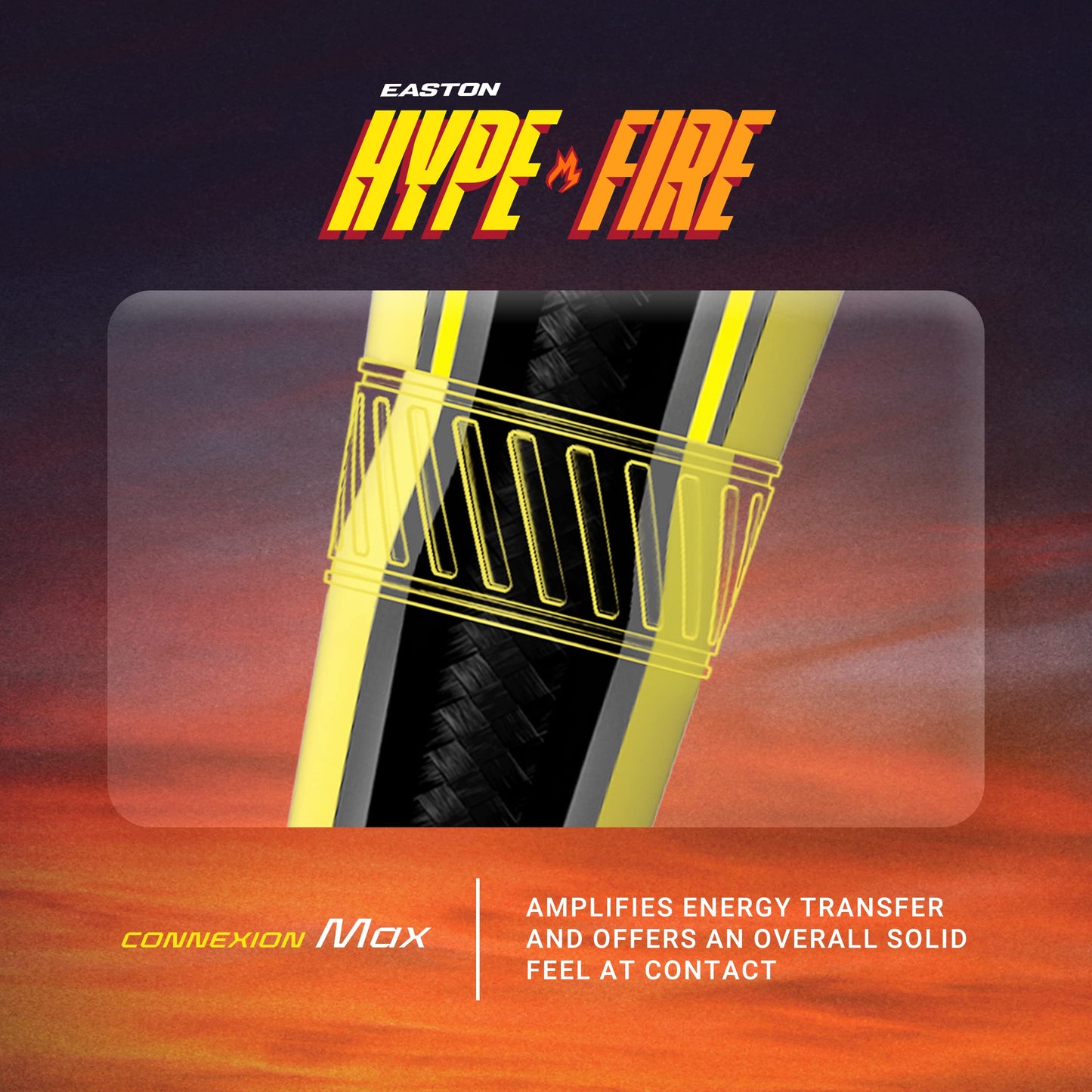 Easton | 2024 | HYPE FIRE Baseball Bat | USSSA | 2 3/4" Barrel