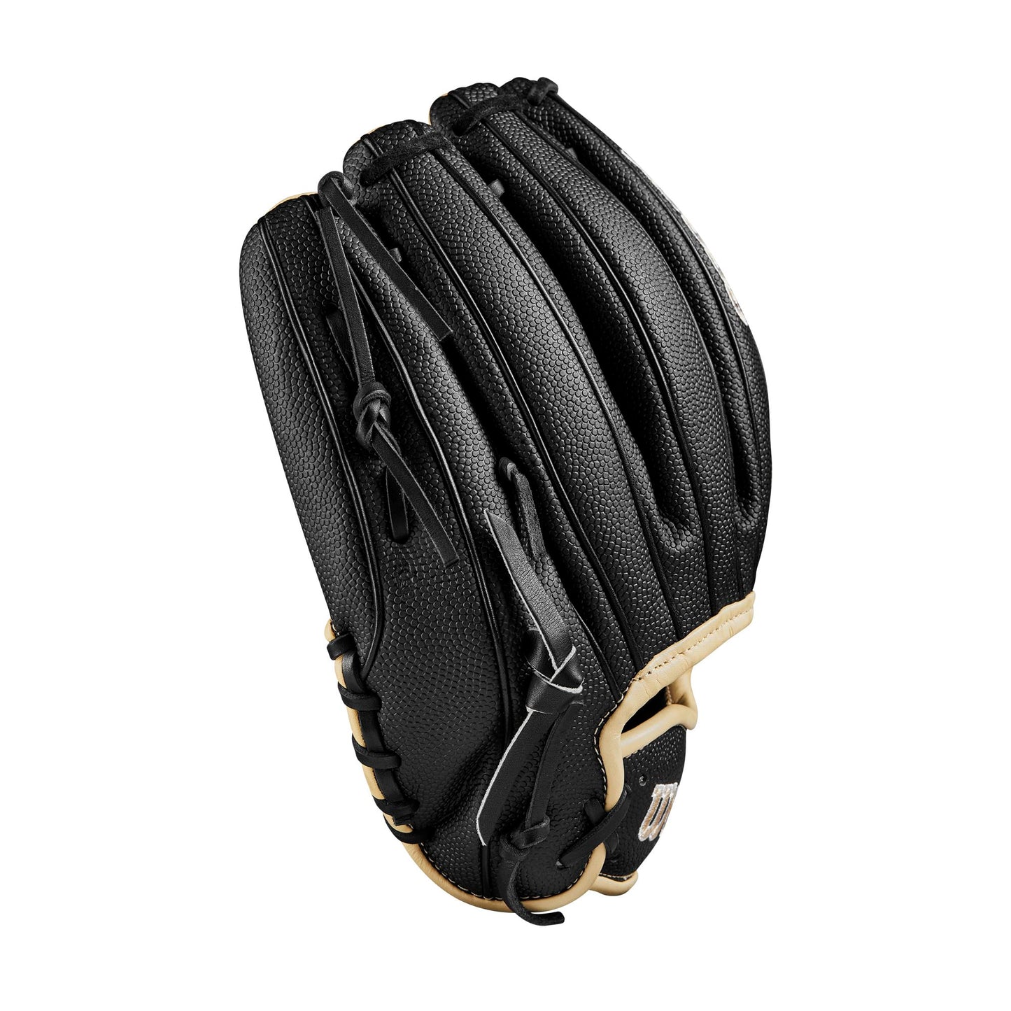 Wilson 2024 A2000 B23SS 12” Pitcher’s Baseball Glove - Right Hand Throw, Black/Saddle Tan