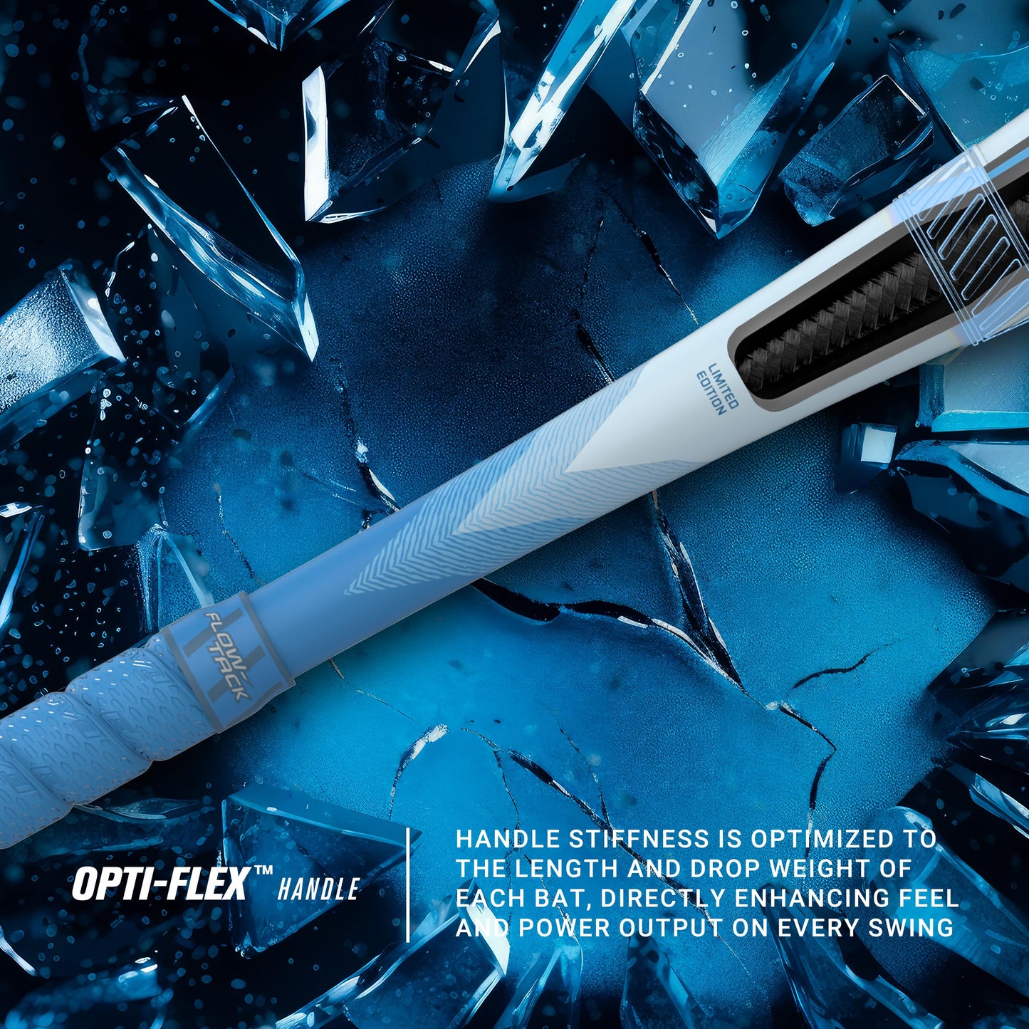 Easton | 2024 | HYPE FIRE Baseball Bat | USSSA | 2 3/4" Barrel | Blue