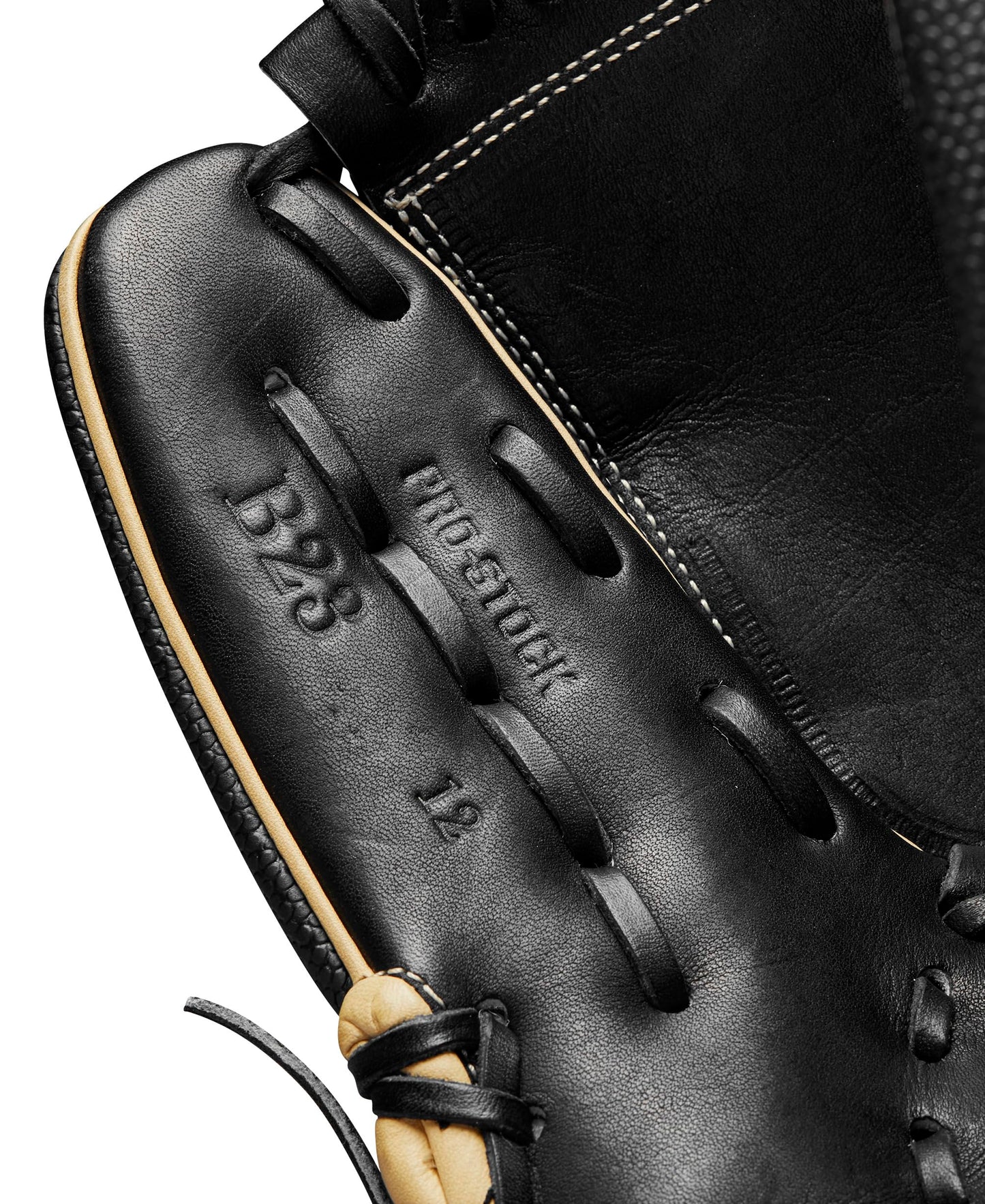 Wilson 2024 A2000 B23SS 12” Pitcher’s Baseball Glove - Right Hand Throw, Black/Saddle Tan